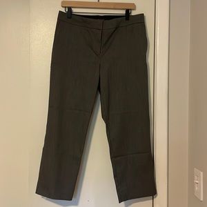 Ann Taylor gray trousers, petite curvy fit, size 10P